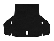 Lexus LS 2007-2017 Kofferraummatte Textil Classic (2007-2009, SD, Kein Allrad, USA, Schwarz) Foto 1