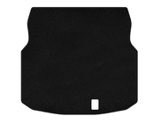 Mercedes C-class W204 2007-2015 Textile Kofferraummatte Classic (Coupé, Schwarz) Foto 1