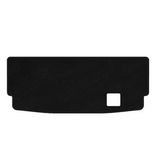 Kofferraummatte Textil Classic (7-Sitzer mit umgeklappter 3. Reihe, Schwarz)