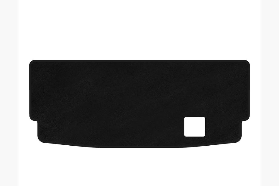 Mercedes GL class X164 2006-2012 Kofferraummatte Textil Classic (7-Sitzer mit umgeklappter 3. Reihe, Schwarz) Image