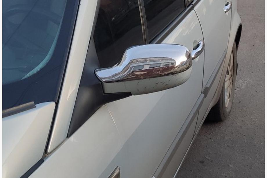 Renault Megane II 2004-2009 Spiegelabdeckungen (2 Stk, Edelstahl) Image