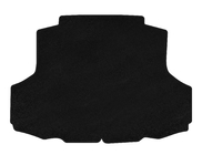 Mitsubishi Lancer 9 2004-2008 Kofferraummatte Textil Classic (SD, Schwarz) Foto 1
