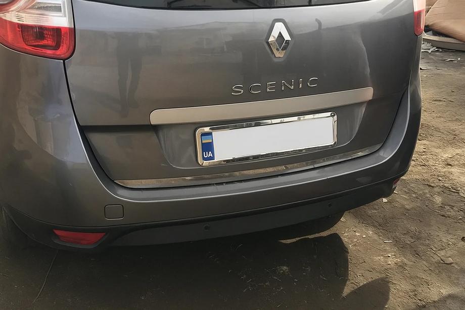 Renault Scenic/Grand 2009-2016 Kofferraumleiste (für Grand, Edelstahl) Image