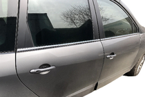 Renault Scenic/Grand 2009-2016 Fensterzierleisten Edelstahl (4 Stk.) Carmos - Türkischer Edelstahl Foto 3