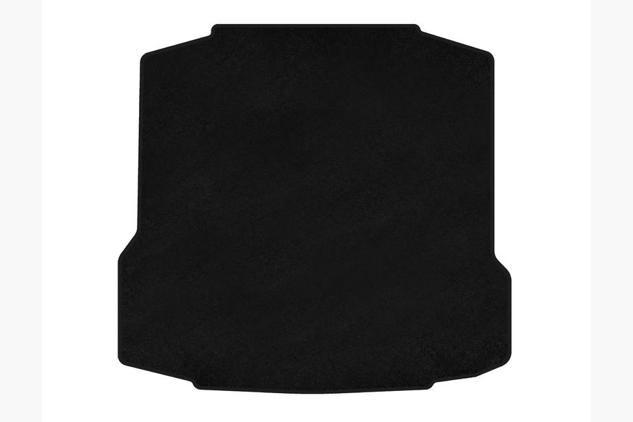 Skoda Rapid 2012-2019 Textile Kofferraummatte Classic (Liftback, Schwarz) Image