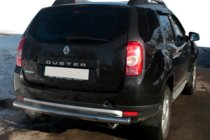 Renault Duster 2008–2017 Heckbügel gerade (Edelstahl) Foto 4