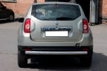 Renault Duster 2008–2017 Heckbügel gerade (Edelstahl) Foto 1