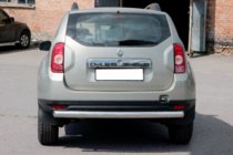 Dacia Duster 2008-2018 Heckbügel gerade (Edelstahl) Foto 3