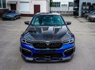 BMW 5er G30/G31 2017–2023 Motorhaube (F90-Style, Forged Carbon) Foto 1