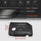 Volkswagen Golf 6 2008-2014 Motorabdeckung (für GTI HB 2010-2013, Carbon) Foto 5