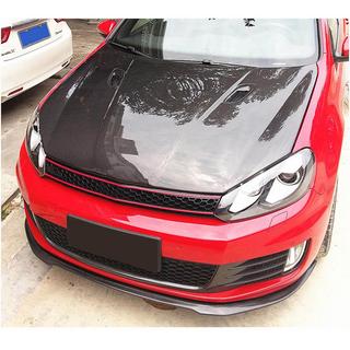 Frontlippe V1 für Stoßstange (für GTI HB 2010-2013, Carbon) Foto 2