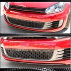 Volkswagen Golf 6 2008-2014 Frontlippe V3 für GTI HB 2010-2013 Carbon Foto 2