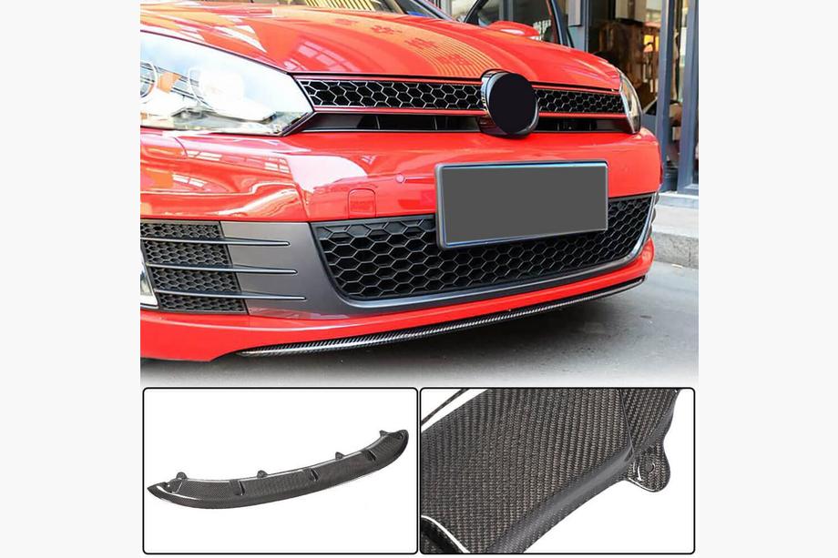 Volkswagen Golf 6 2008-2014 Frontlippe V3 für GTI HB 2010-2013 Carbon Image