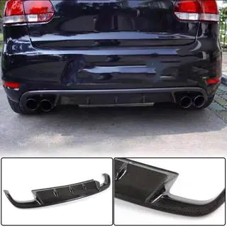 Heckdiffusor V1 für GTI HB 2010-2013 Carbon Foto 1