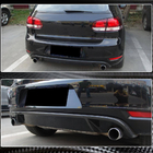 Volkswagen Golf 6 2008-2014 Heckdiffusor V2 für GTI HB 2010-2013, Carbon Foto 3