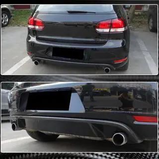 Heckdiffusor V2 für GTI HB 2010-2013, Carbon Foto 3