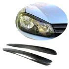 Volkswagen Golf 6 2008-2014 Scheinwerferblenden (für HB 2010-2013, Carbon) Foto 1