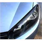 Volkswagen Golf 6 2008-2014 Scheinwerferblenden (für HB 2010-2013, Carbon) Foto 2