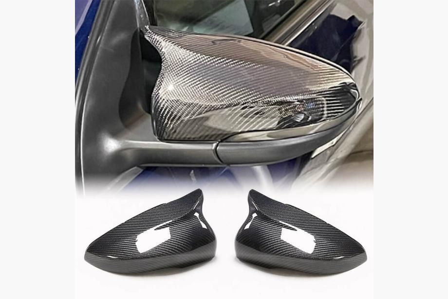Volkswagen Golf 6 2008-2014 Spiegelkappen V2 (für HB 2010-2013, Carbon) Image
