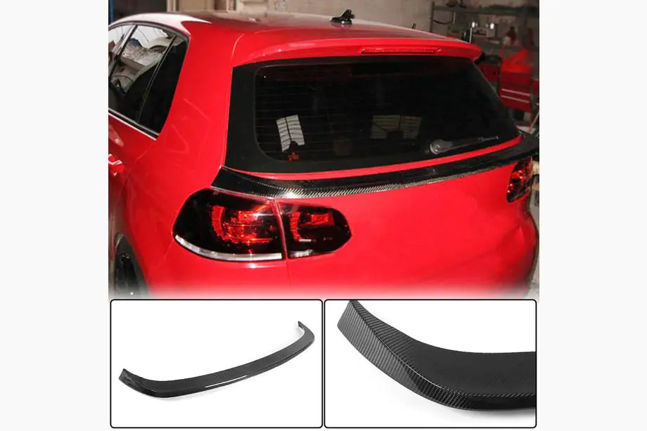 Volkswagen Golf 6 2008-2014 Unterer Spoiler (für GTI/R HB 2010-2013, Carbon) Image
