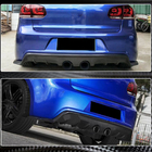 Volkswagen Golf 6 2008-2014 Heckdiffusor V1 für R/R20 HB 2010-2013 Carbon Foto 3