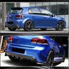 Volkswagen Golf 6 2008-2014 Heckdiffusor V1 für R/R20 HB 2010-2013 Carbon Foto 4