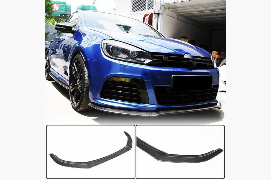 Volkswagen Golf 6 2008-2014 Frontlippe V1 für R HB 2010-2013, Carbon Foto 1
