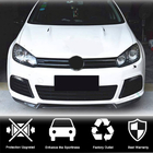 Volkswagen Golf 6 2008-2014 Frontstoßstange Lippe V3 Aufsatz (für R HB 2010-2013, Carbon) Foto 2