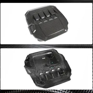 Motorabdeckung (für GTI, Carbon) Foto 3