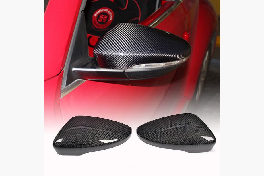Volkswagen Jetta 2011-2018 Spiegelabdeckungen Carbon Image