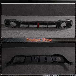 Heckdiffusor für GTI HB, Carbon Foto 4