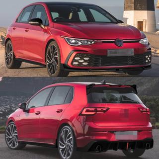 Carbon Bodykit Komplettset (für GTI & R EU HB 2019-2024), Carbon Foto 2