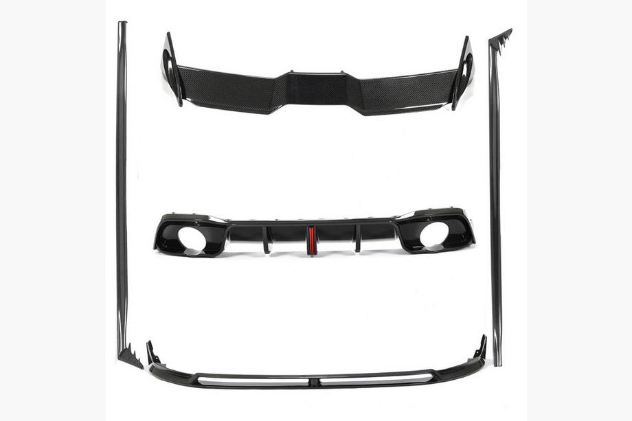 Volkswagen Golf 8 2019- Carbon Bodykit Komplettset (für GTI & R EU HB 2019-2024), Carbon Foto 1