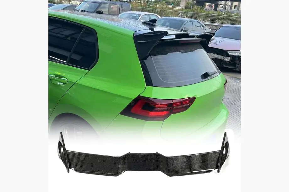 Volkswagen Golf 8 2019- Spoiler V2 (für GTI/R EU 2019-2024, Carbon) Image