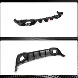 Heckdiffusor Stoßstange (für GTI HB, Trockencarbon) Foto 4