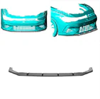 Volkswagen Golf 8 2019- Carbon Bodykit Komplettset (für R EU HB 2019-2024), Carbon Foto 3