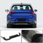 Volkswagen Golf 8 2019- Heckdiffusor Stoßstange (für R HB, Trockencarbon) Foto 2