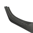 Volkswagen Golf 8 2019- Frontstoßstange Lippe Aufsatz (für R HB 2019-2024, Carbon) Foto 3