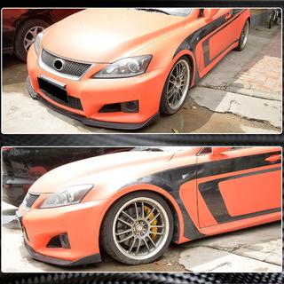 Frontstoßstange Lippe Aufsatz (für F 2011-2013, Carbon) Lexus IS 2005-2013 Foto 3
