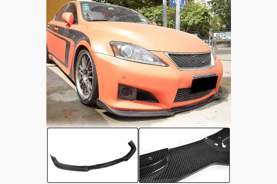 Lexus IS 2005-2013 Frontstoßstange Lippe Aufsatz (für F 2011-2013, Carbon) Image