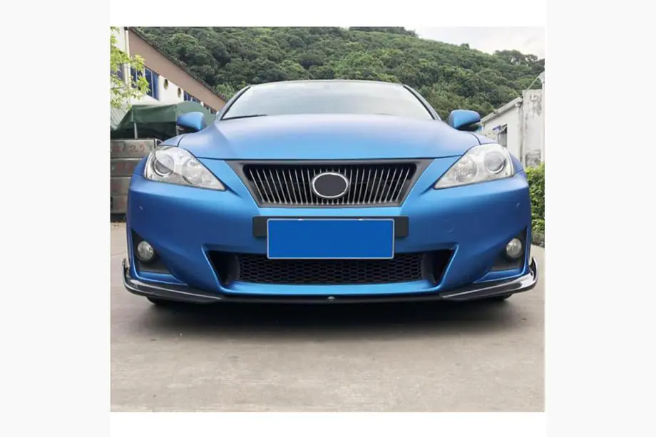 Lexus IS 2005-2013 Frontstoßstangenlippe Aufsatz (für Base 2011-2013, Carbon) Foto 3