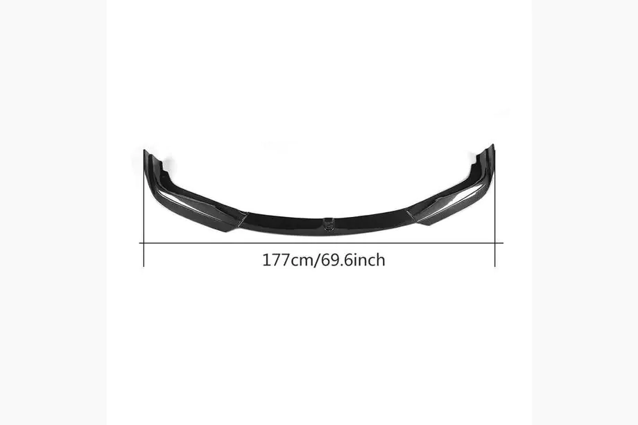 Lexus IS 2005-2013 Frontstoßstangenlippe Aufsatz (für Base 2011-2013, Carbon) Foto 5