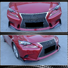 Lexus IS 2013- Frontstoßstangen Flaps Aufsätze (für F-Sport 2013-2016, Carbon) Foto 3