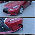 Lexus IS 2013- Frontstoßstangen Flaps Aufsätze (für F-Sport 2013-2016, Carbon) Foto 4