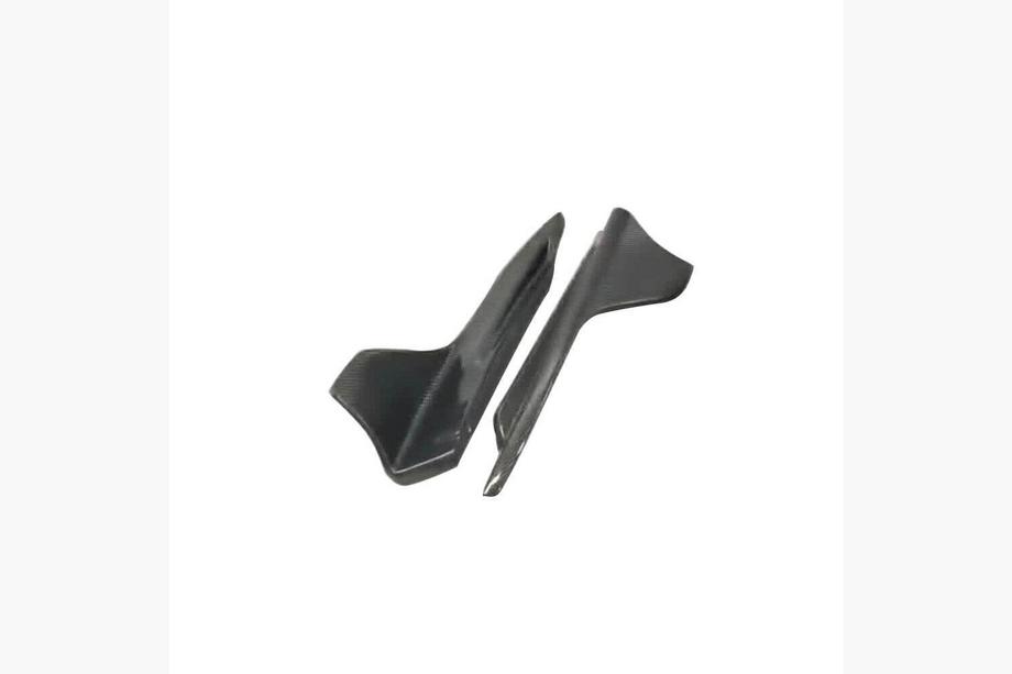Lexus IS 2013- Heckstoßstangen Flap Abdeckung (für F-Sport Base 2016-2020, Carbon) Foto 2