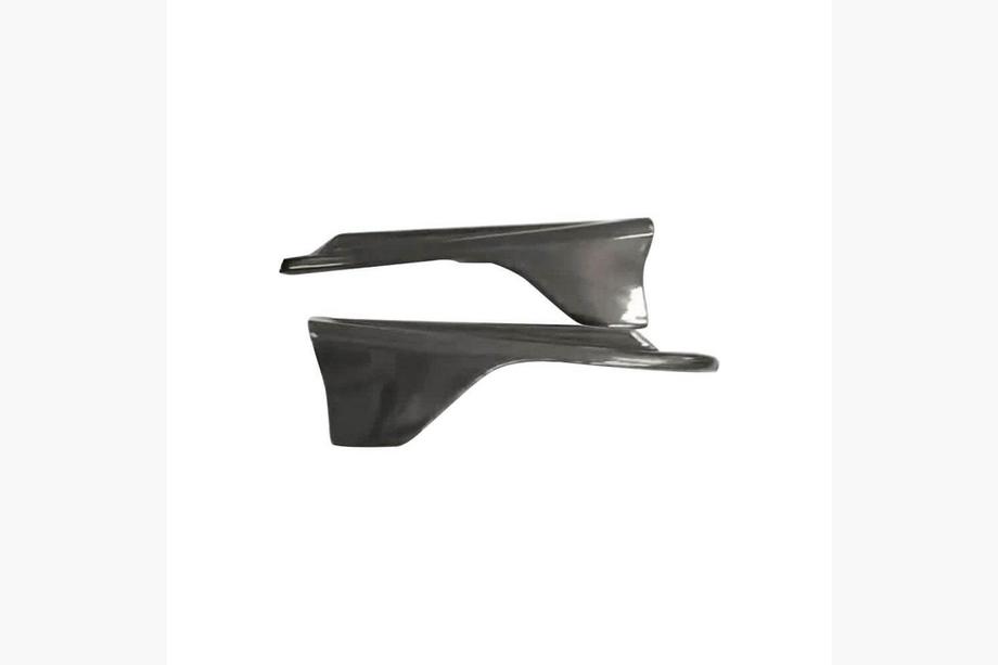 Lexus IS 2013- Heckstoßstangen Flap Abdeckung (für F-Sport Base 2016-2020, Carbon) Foto 3