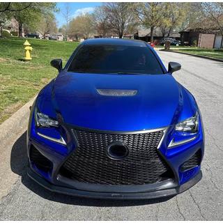 Frontlippe Aufsatz (für RC F 2014-2018, Carbon) Lexus RC 200t 2014- Foto 2