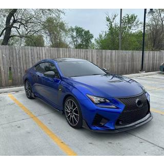 Frontlippe Aufsatz (für RC F 2014-2018, Carbon) Lexus RC 200t 2014- Foto 3