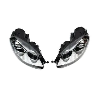 Scheinwerfer vorne mit Linse Black (2 Stk.) Volkswagen Golf 5 2003-2009 Foto 4
