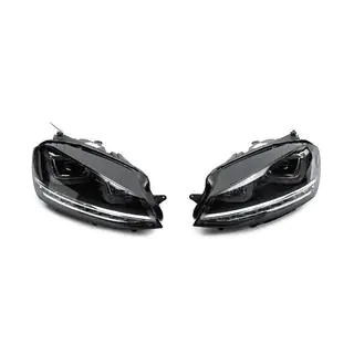 Frontscheinwerfer ohne Steuergeräte (2012-2017, dynamischer Blinker, 2 Stk.) Volkswagen Golf 7/E-Golf 2012-2020 Foto 2